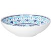 TOGNANA PORCELLANE Show Plate Cefalù melamina blu ovale fondo / risottiera 34x23 cm