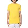 DSQUARED2 T-Shirt Manica Corta da Uomo Marchio, Modello D9M204460, Realizzato in Cotone. Giallo