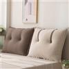 HNBCYRND Copri Testiera Letto Matrimoniale Singolo Imbottita, Cuscini da Lettura Copri Testata Copripiumino Rimovibile E Lavabile, Anti-collisione Addensato Grandi per Testata(75x60x15cm,9#)