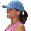 TrailHeads Cappelli da corsa da donna, protezione UV, 50+ UPF - Cappelli estivi da donna Cappellino da baseball - Tennis, Golf, Palestra, Allenamento, bianco, Taglia unica