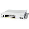 Cisco Switch di rete Cisco Catalyst 1200 Gestito L2 Gigabit Ethernet (10/100/1000) Supporto Power over (PoE) Grigio [C1200-16P-2G]