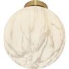 It's about Romi - Plafoniera Carrara - Oro - Metallo