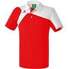 Erima Club 1900 2.0, Polo Unisex Bambini, Rosso/Bianco, 152