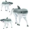 Randimals Giocattoli realistici per animali, statuette ibride uniche di cavalli e squali, safari e animali da fattoria, mini figure per bambini e bambini