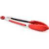 VIER - Pinza in silicone (100%) lunga 30 cm, per servire pasta, insalate, carni alla griglia, frutta o verdura. Senza elementi tossici BPA o PFOA
