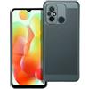 BREEZY CUSTODIA BACK COVER SHELL RIGIDA ANTISCIVOLO TRAFORATA PER XIAOMI REDMI 12C GREEN