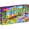 LEGO Friends Forest Camper Van and Sailboat 41681 Building Kit; Forest Toy; New 2021 (487 Pieces)