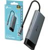 TP-Link UH5020C Hub USB-C 5 in 1, HDMI 4K@60Hz, USB-C PD Rapida a 100W, Porta USB-C+2 Porte USB-A 3.0 fino a 5 Gbps, Supporta Mac OS, Windows 11/10/8.1/8/7, Linux OS, iPadOS, iOS, Android e Chrome OS