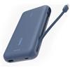 Belkin Caricabatteria portatile, power bank 20K PD 30 W con cavo integrato, ricarica rapida USB-C Power Delivery, caricabatteria portatile per iPhone 16 Series, iPad Pro, Galaxy S25 Series ecc, Blu