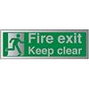 VSafety, cartello per uscita antincendio, 14011AX-SABRSH