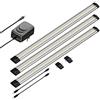 Parlat apparecchio d'illuminazione SIRIS, piatto, ciascuno 50 cm, ciascuno 531lm, bianco caldo, set di 3