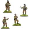 Warlord Games US Army Plotone Commanders - Miniature in scala 28 mm per Bolt Action miniature altamente dettagliate della Seconda Guerra Mondiale per Wargaming da tavolo