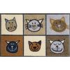 Wash+Dry - Tappeto Miau Miau 50x75, Marrone