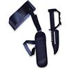 Bristol Novelty BA977 Fondina da caviglia e coltello, Unisex-Adulto, Taglia unica Halloween