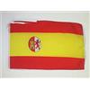 AZ FLAG Bandiera Regno di Spagna 1785-1931 45x30 cm Cordini | Uso interno ed esterno bandiera decorativa spagnola Restauración borbónica en España 1785-1931 poliestere 100D