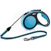 FLEXI GUINZAGLIO FLEXI NEW COMFORT TG M CON CORDA 8 MT BLU