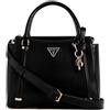 GUESS Daryna 2 Comp Satchel, Cartella Donna, Nero, One Size