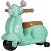Chicco Vespa per Bambini Primavera, Moto Giocattolo Cavalcabile con Pannello Elettronico, Luci e Suoni, Ruote di Supporto Rimuovibili, Max 25 kg - Giochi per Bambini 1-3 Anni, Verde Acqua