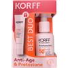 Korff Solari Korff 365 Protection Kit Siero Viso Spf50+ 30 Ml + Collagen Age Filler Siero Viso 10 Ml