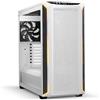 be quiet! Shadow Base 800 DX White Case PC con ventola Pure Wings 3 140mm PWM, illuminazione ARGB, USB 3.2 Gen. 2 Type C, flusso d'aria, design Open-Mesh, pannello laterale in vetro temperato