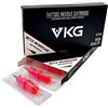 Viking-Ink B&W VGK USA - 7 ROUND LINER 0.20mm x10u Cartucce sterili e monouso per tatuaggi