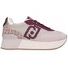 Liu Jo Jeans Scarpe Donna Liu-Jo Dreamy 02 Sneaker Suede/Mesh/Printed Cow Egg/barolo D25LJ10 BF4037 PX525 38