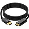 ATLANTIS A04-DP_HDMI-18 - CAVO ADATTATORE DA DISPLAYPORT 1.1 - A HDMI 1.4 RISOL.1920X1080@60HZ - CAVO 1.8 MT