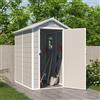 Parama Casetta da giardino in polipropilene grigio 1,34x1,92xh2,04m - 47kg - 2,57 metri quadri