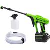 Greenworks Lancia ad alta pressione 24 bar-200lt/h max 24/48V DVT Greenworks G24PWX senza batteria e caricabatteria