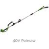 Greenworks Potatore 40V g40psf senza batteria e caricabatteria