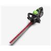 Greenworks Tagliasiepi 48V DVT Greenworks G48HT senza batteria e caricabatteria