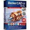 Markt + Technik BeckerCAD 15 3D PRO - for Printing, Home Design, Floor Plan, Architecture, Engineering, Electric and more software compatible with AutoCAD for Win 11, 10, 8