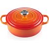 LE CREUSET 21179240902430 - Pentola per risotto in ghisa, 3,1 litri, rosso forno