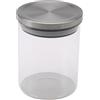 RB RENBERG RENBERG Classics | Contenitore Ermetico da 700 ml | Vetro Borosilicato | Barattolo di Vetro con Coperchio Ermetico in Acciaio Inox | Lavaggio Facile | Per Microonde
