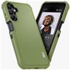 BEZ Cover per Samsung A16 5G, Antiurto, Custodia Robusta e Resistente, Grado Militare, Antipolvere, Antiscivolo Durevole Custodia Protettiva per Samsung Galaxy A16 5G, Verde Scuro
