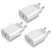 Mijun Caricatore Rapido USB C 3-Pack, Caricabatterie da 20W per iPhone 17/16/15/15 Pro/15 Pro Max/15 16 Plus 13 12 11 SE, iPad Mini, Spina Adattatore di Alimentazione USBC, Alimentatori PD 3.0 AC Adapter
