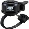 CATEYE Oh-1400, Campanello per Bicicletta Unisex, Nero, Taglia Unica