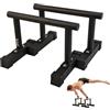 RAMASS Parallele Calisthenics, Ginnastica, Fitness, Corpo Libero per Uomo e Donna, Lega di acciaio