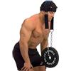 VIDSTW Allenamento Collo Regolabile Attrezzi Palestra con Fibbia a Forma D Fasce Boxe per Allenamento Collo Fascia Collo Cervicale per Allenamento Boxe per Neck Training Fitness Bodybuilding