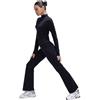 DeFacto Cargohose-Hosen für Damen mit Taschen Wide Leg Pants Women Pantaloni, Nero, XXL Donna