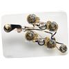 DiMarzio cablaggio per chitarra elettrica in stile SG | Set completo con 4 pentametri, interruttore a 3 vie e presa di uscita | Saldato pronto per l'installazione (GW2104)