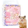 Generico Lettiera Per Criceti, Lettiera In Carta Morbida Naturale Per Piccoli Animali, Lettiera Traspirante Per Gabbia Per Criceti, Lettiera Di Carta Assorbente Per Conigli, Riempitrice Multiuso Per Cuccia
