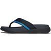 Fitflop Sandali da uomo F-mode Go da uomo con bordo tono su tono, Marina Militare, 43 EU