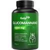 Gulp Up Glucomannano Purificato Forte 4.000MG 180 Compresse - Con Cromo e Vitamina B3 - Integratore Made in Italy - Favorisce il Senso di Sazietà