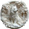 Hakumata Puzzle di legno per adulti,puzzle per lo sviluppo intellettuale dei bambini e degli adulti,regalo per gli amici e le persone care, con scatola regalo di legno (3D Paper Samoyed, M, 200pezzi)