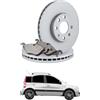 Generico KIT FRENI ANTERIORI (PASTIGLIE E DISCHI) per FIAT Panda 1.4 Natural Power 57 kw anno 2010-2013