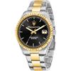 Maserati Orologio Uomo, Tempo, Data, Analogico, 43mm, Collezione COMPETIZIONE, Regalo Fidanzato, Marito, Uomo