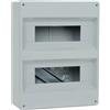 FAEG CENTRALINO DA PARETE 24 MODULI IP40 SENZA SPORTELLO GRIGIO FG141xx-FAEFG14124