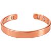 Touchstone NEW Indian Bollywood Desire Superbly Handcrafted Meditation Fantastic Magnetic Healing Peace Chakra Yoga Openable Free Size Copper Bracelet In Natural Tone Women and Men.