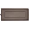 BAMA Sottovaso fioriera effetto legno 80 cm Cappuccino